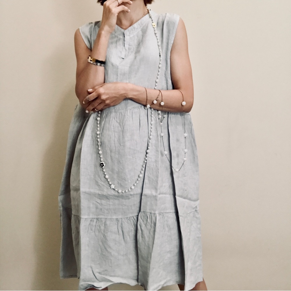 made in Italy linen dress